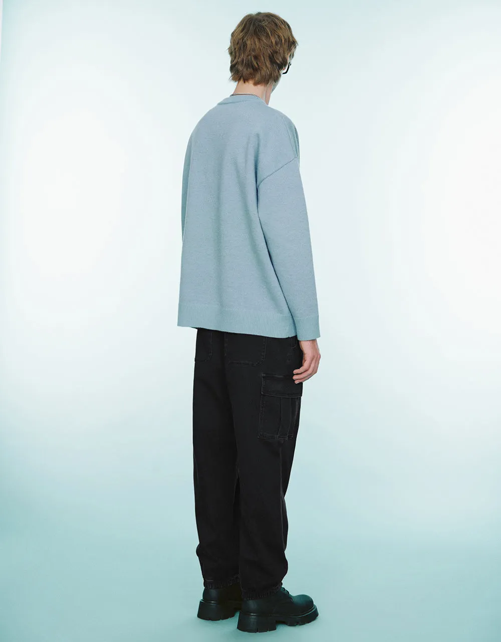 Animal Embroidered Knitted T-Shirt sold by Urban Revivo product image thumbnail 3