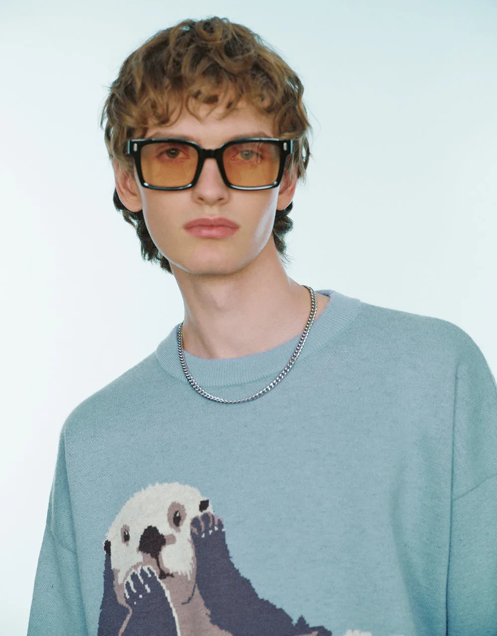 Animal Embroidered Knitted T-Shirt sold by Urban Revivo product image thumbnail 4