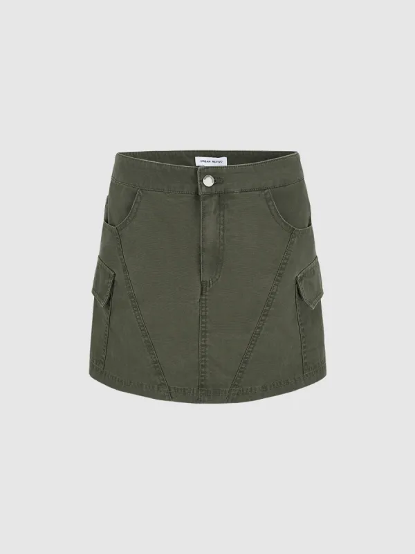Mini A-Line Skirt sold by Urban Revivo