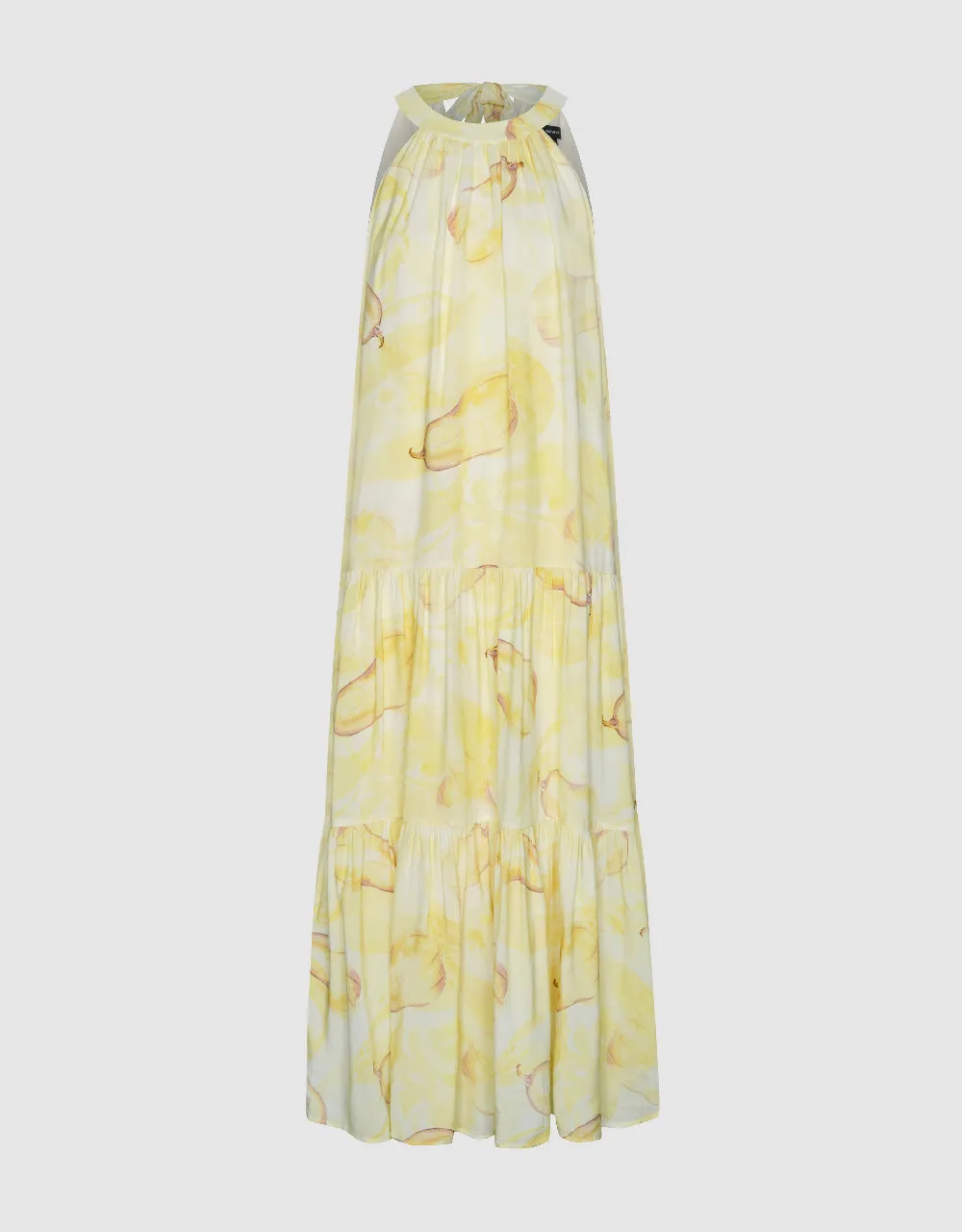 Halter Neck Sleeveless Printed Straight Dress sold by Urban Revivo product image thumbnail 2