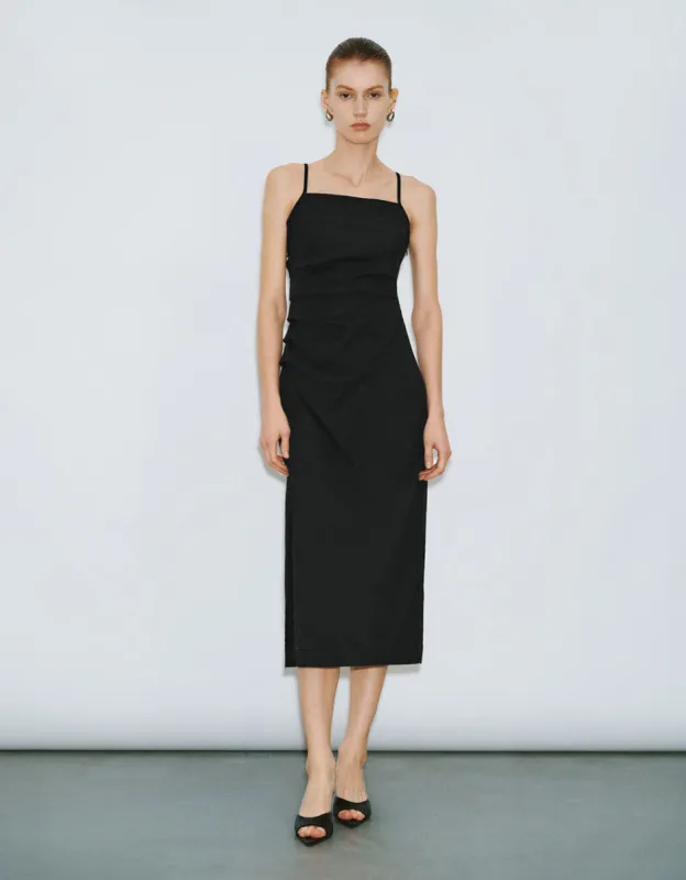 Skinny Denim Cami Dress sold by Urban Revivo