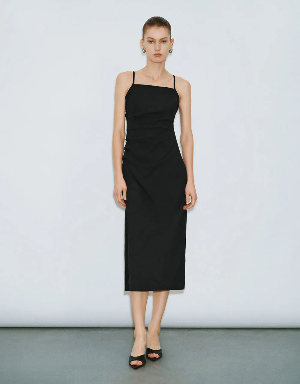 Skinny Denim Cami Dress sold by Urban Revivo