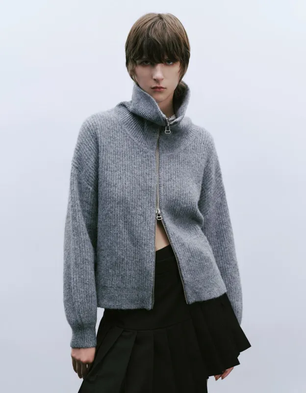 Zip Through Cardigan sold by Urban Revivo