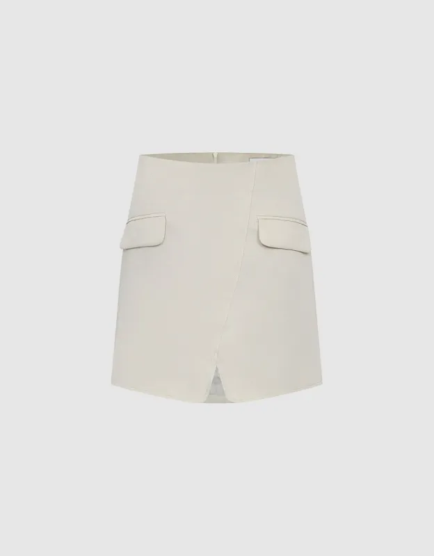 Asymmetrical Mini Skirt sold by Urban Revivo