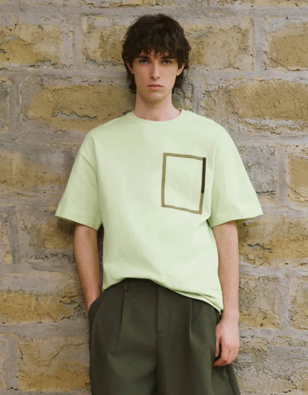 Crew Neck Loose T-Shirt sold by Urban Revivo