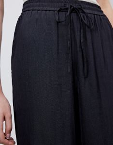 Drawstring Waist Cropped Straight Leg Pants sold by Urban Revivo
