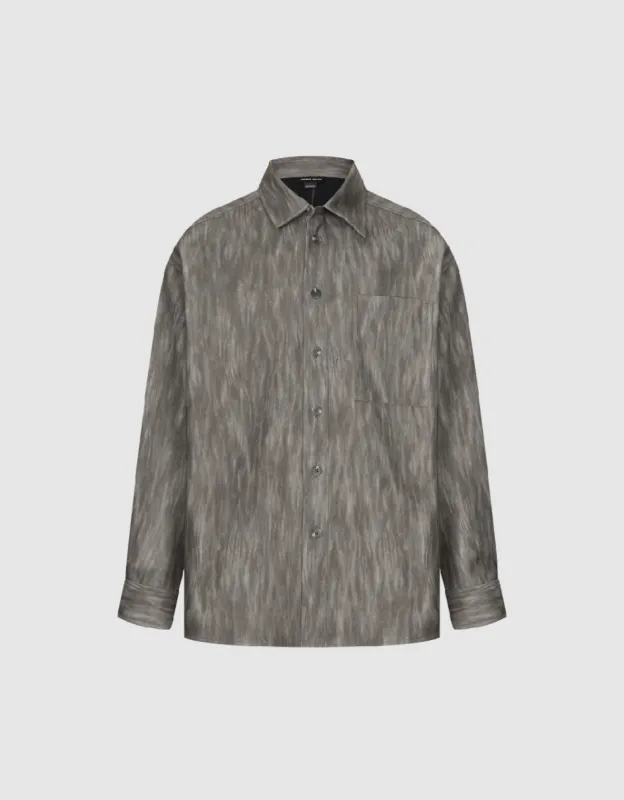 Button Up Printed Shirt sold by Urban Revivo