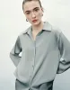 Button Up Straight Shirt sold by Urban Revivo