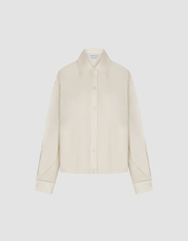 Drawstring Waist Straight Jacket sold by Urban Revivo