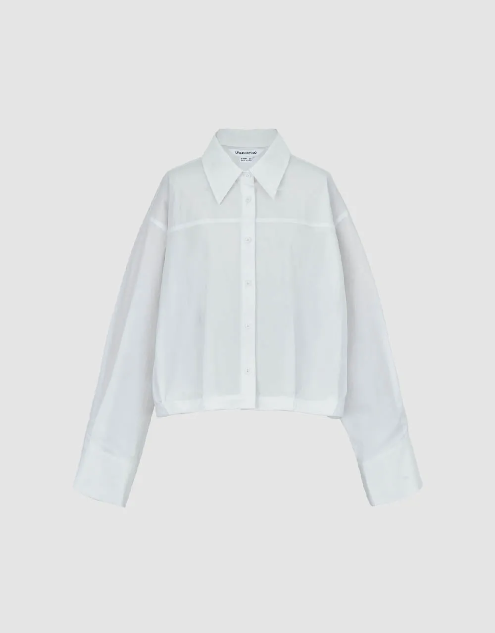 Button Up Balloon Shirt sold by Urban Revivo