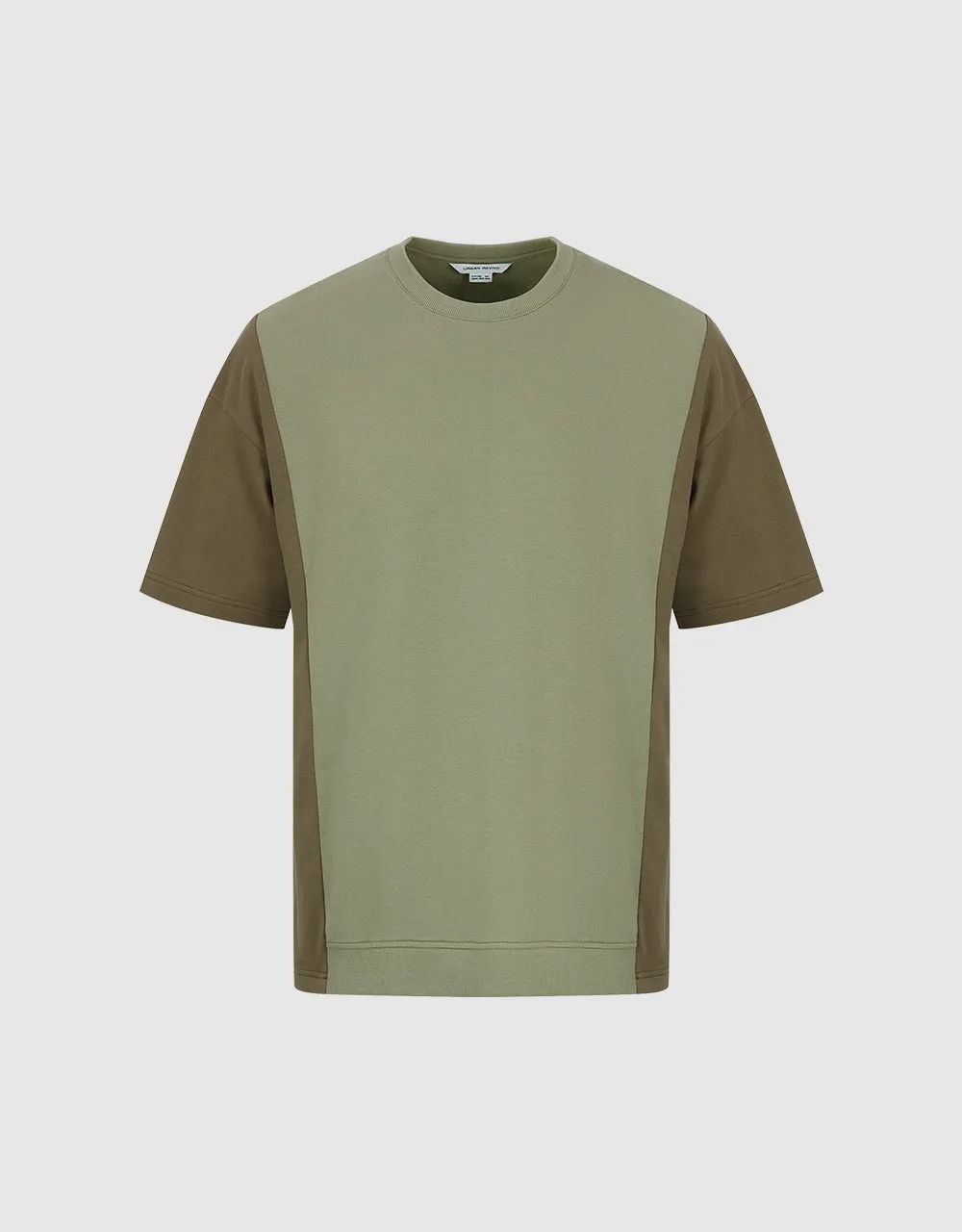 Crew Neck Loose T-Shirt sold by Urban Revivo product image thumbnail 2