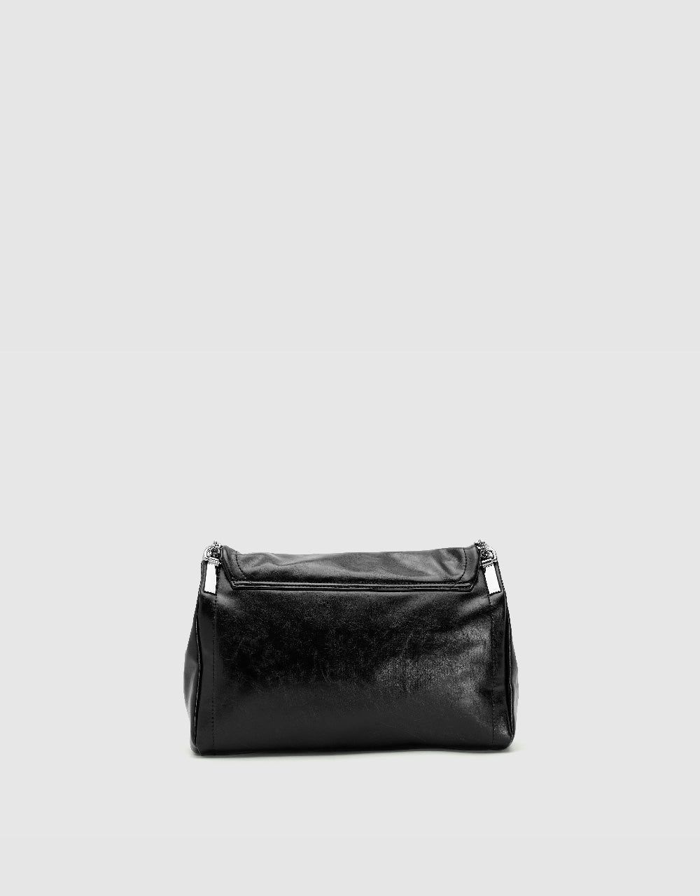 Turn-Lock Vegan Leather Shoulder Bag sold by Urban Revivo product image thumbnail 3