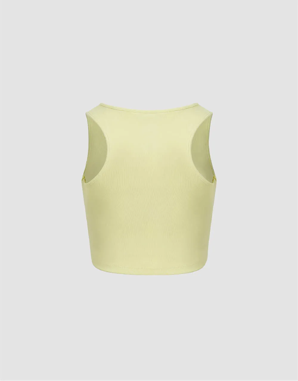 Cropped U Neck Tank Top sold by Urban Revivo product image thumbnail 5