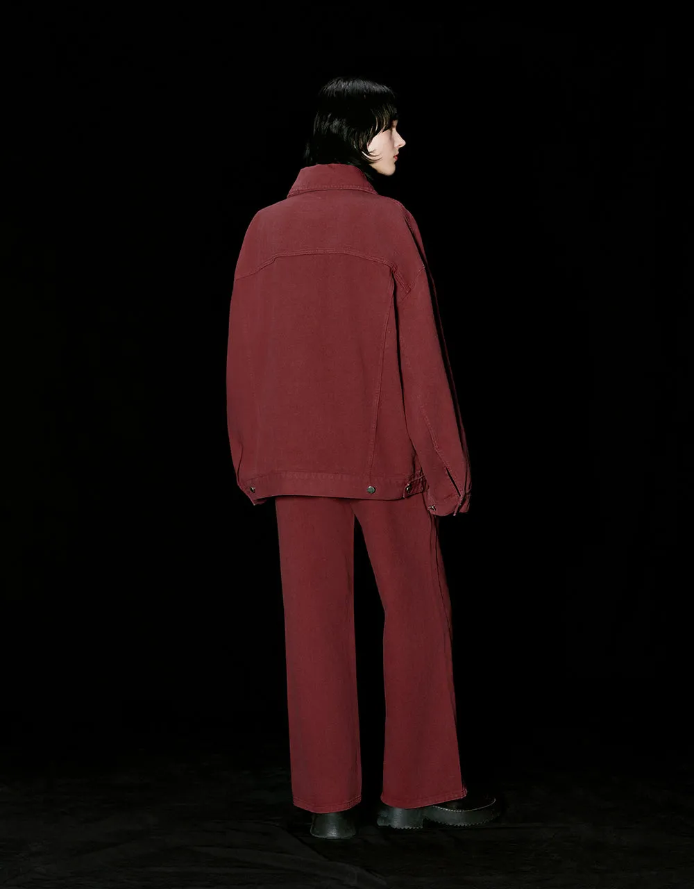 Press Buttoned Denim Jacket sold by Urban Revivo product image thumbnail 5