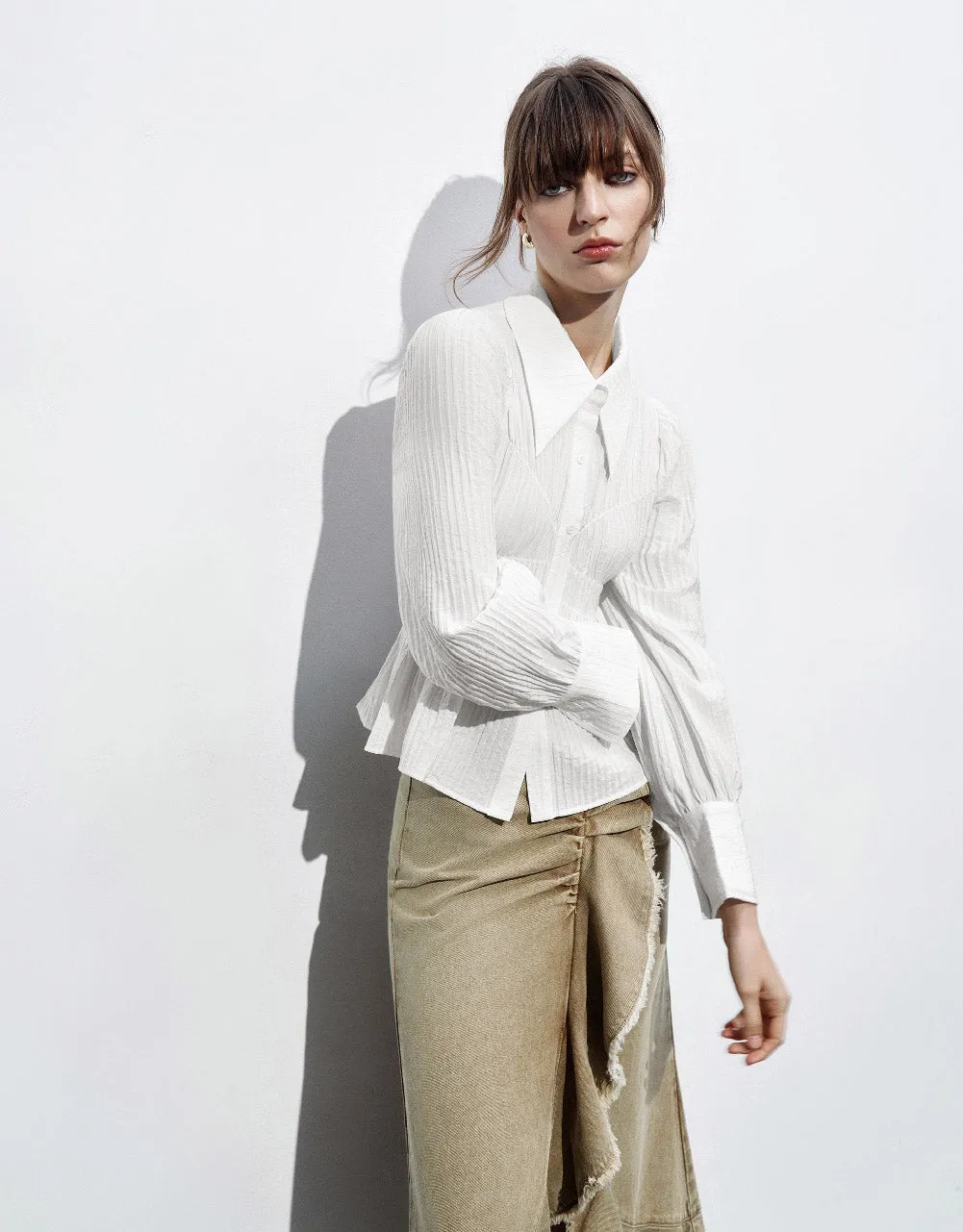 Textured Overhead Shirt sold by Urban Revivo product image thumbnail 3