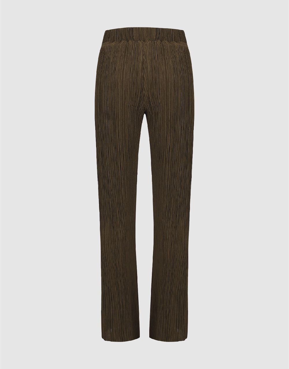 Elastic Waist Knitted Straight Pants sold by Urban Revivo product image thumbnail 3