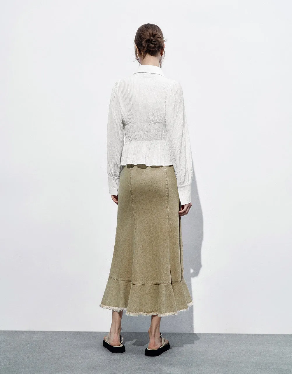 Textured Overhead Shirt sold by Urban Revivo product image thumbnail 4