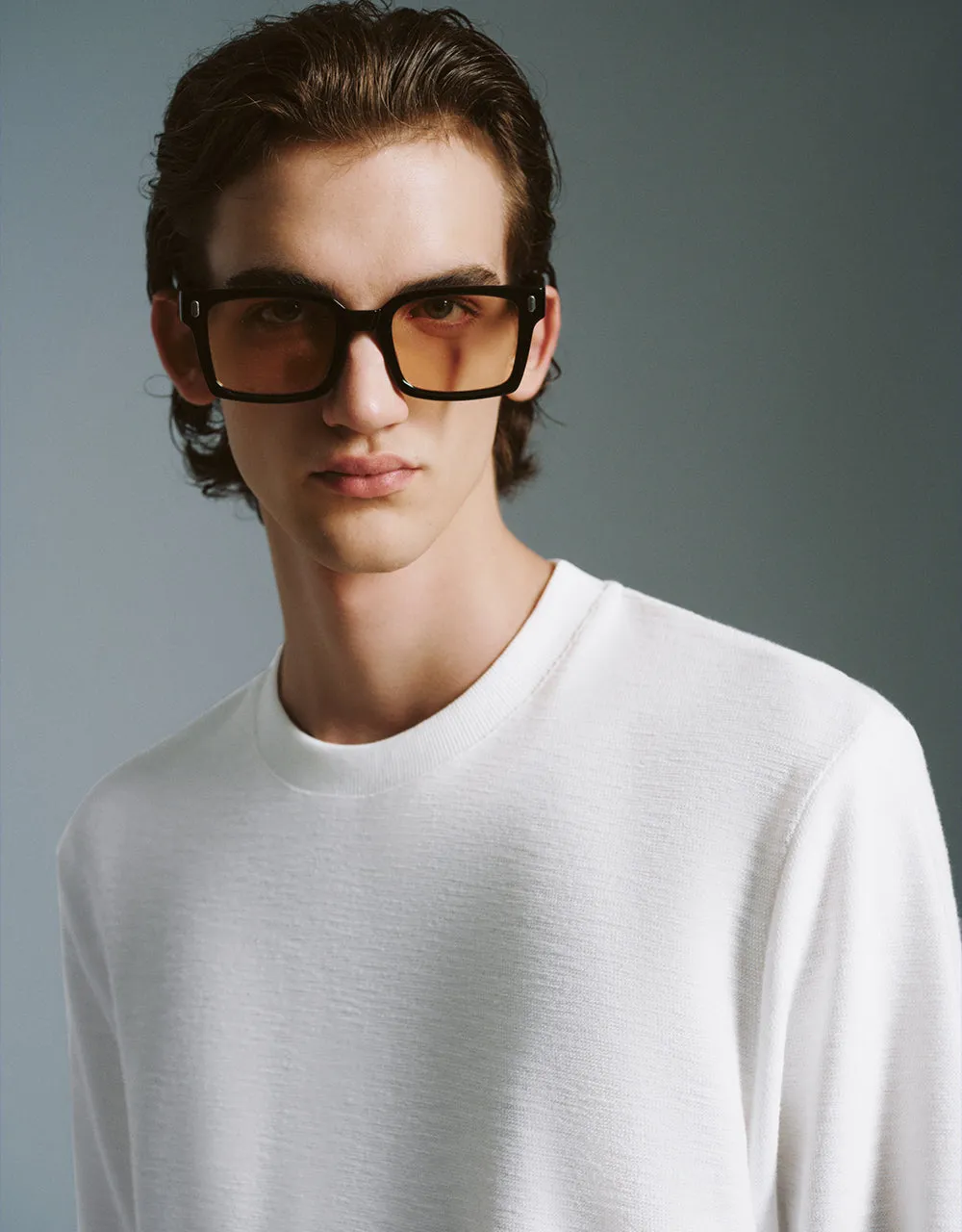 Crew Neck Knitted T-Shirt sold by Urban Revivo product image thumbnail 4