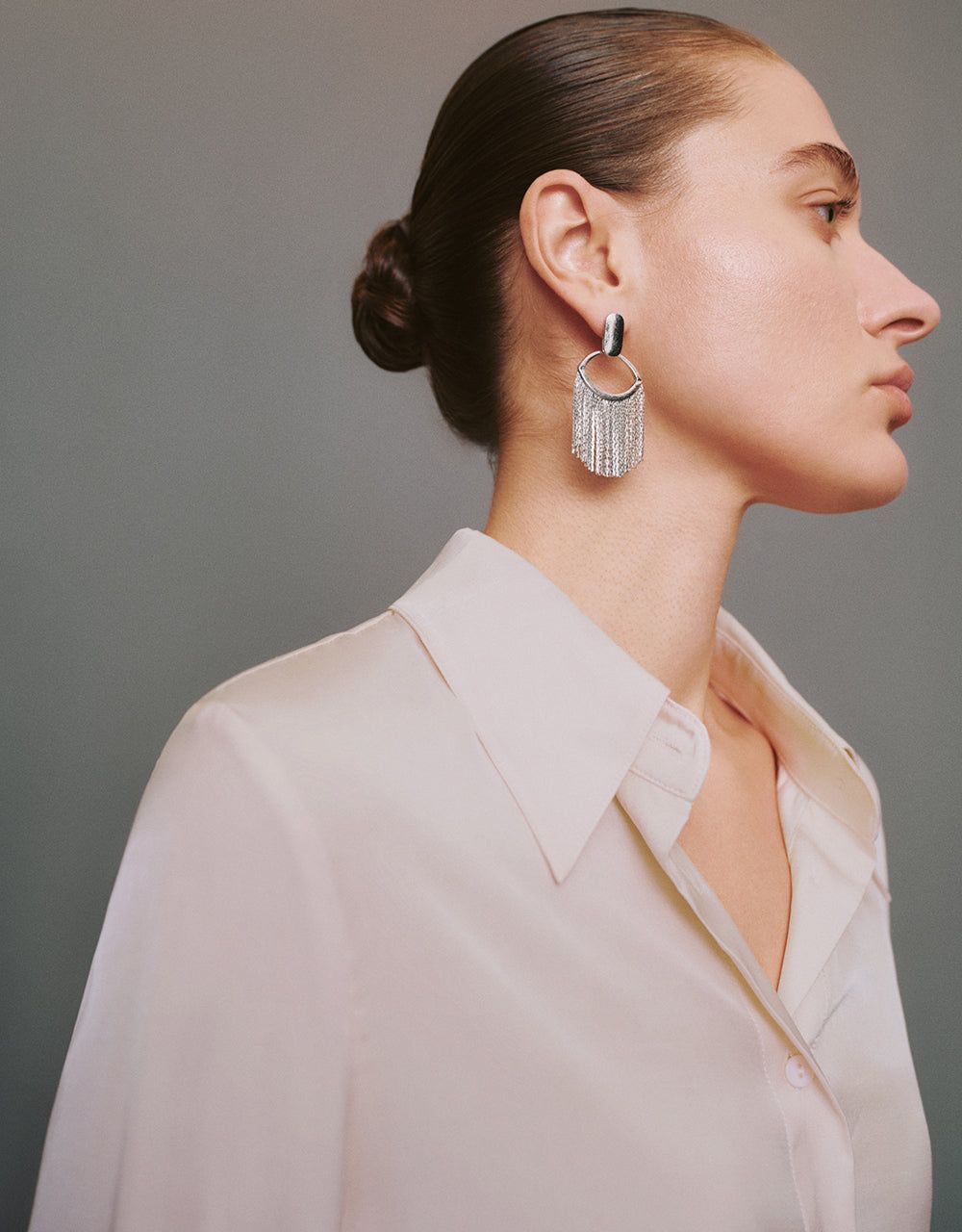 Button Up Straight Shirt sold by Urban Revivo product image thumbnail 4