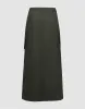 Maxi A-Line Skirt With Belt sold by Urban Revivo