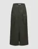 Maxi A-Line Skirt With Belt sold by Urban Revivo