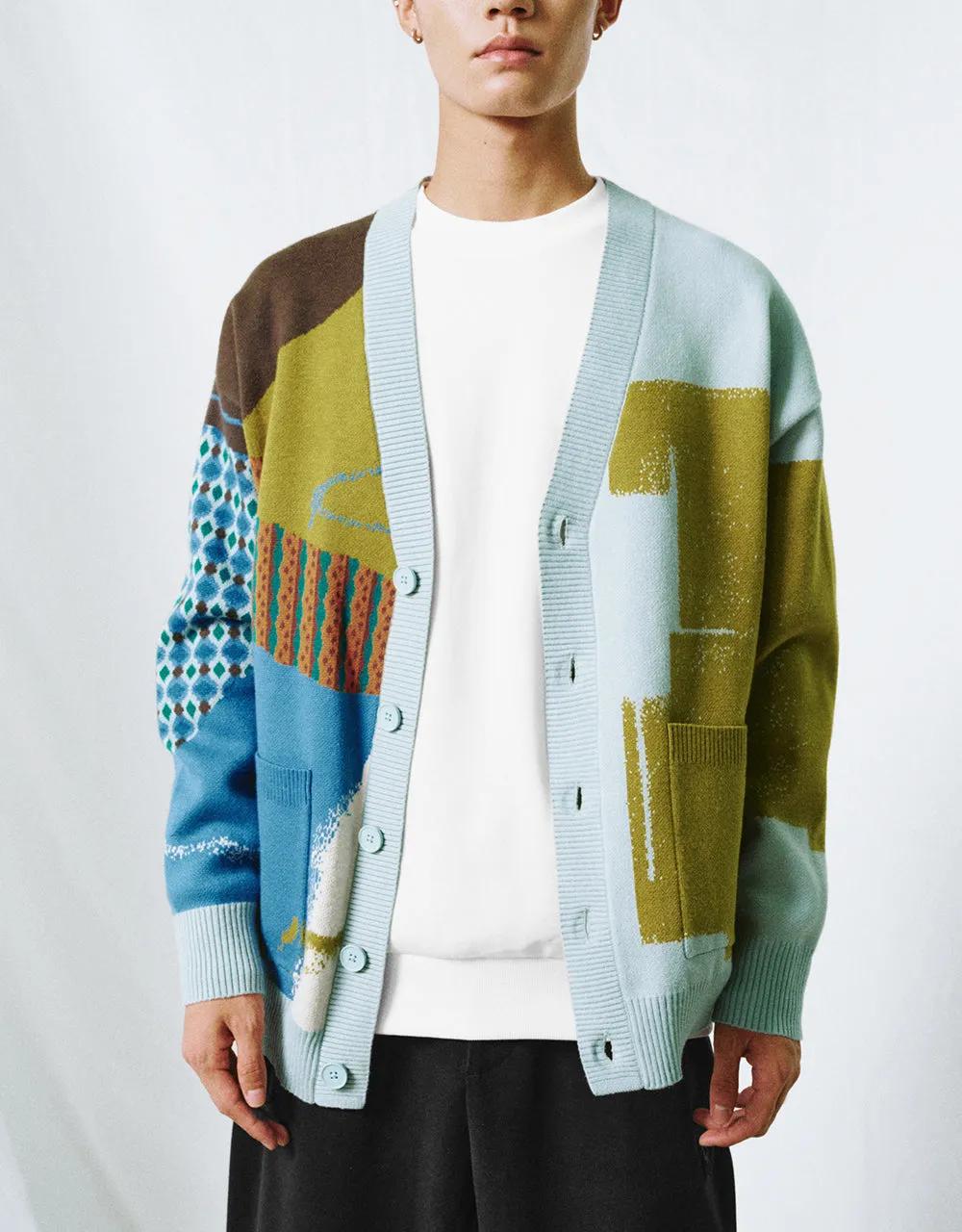 Printed Knitted Cardigan sold by Urban Revivo product image thumbnail 2