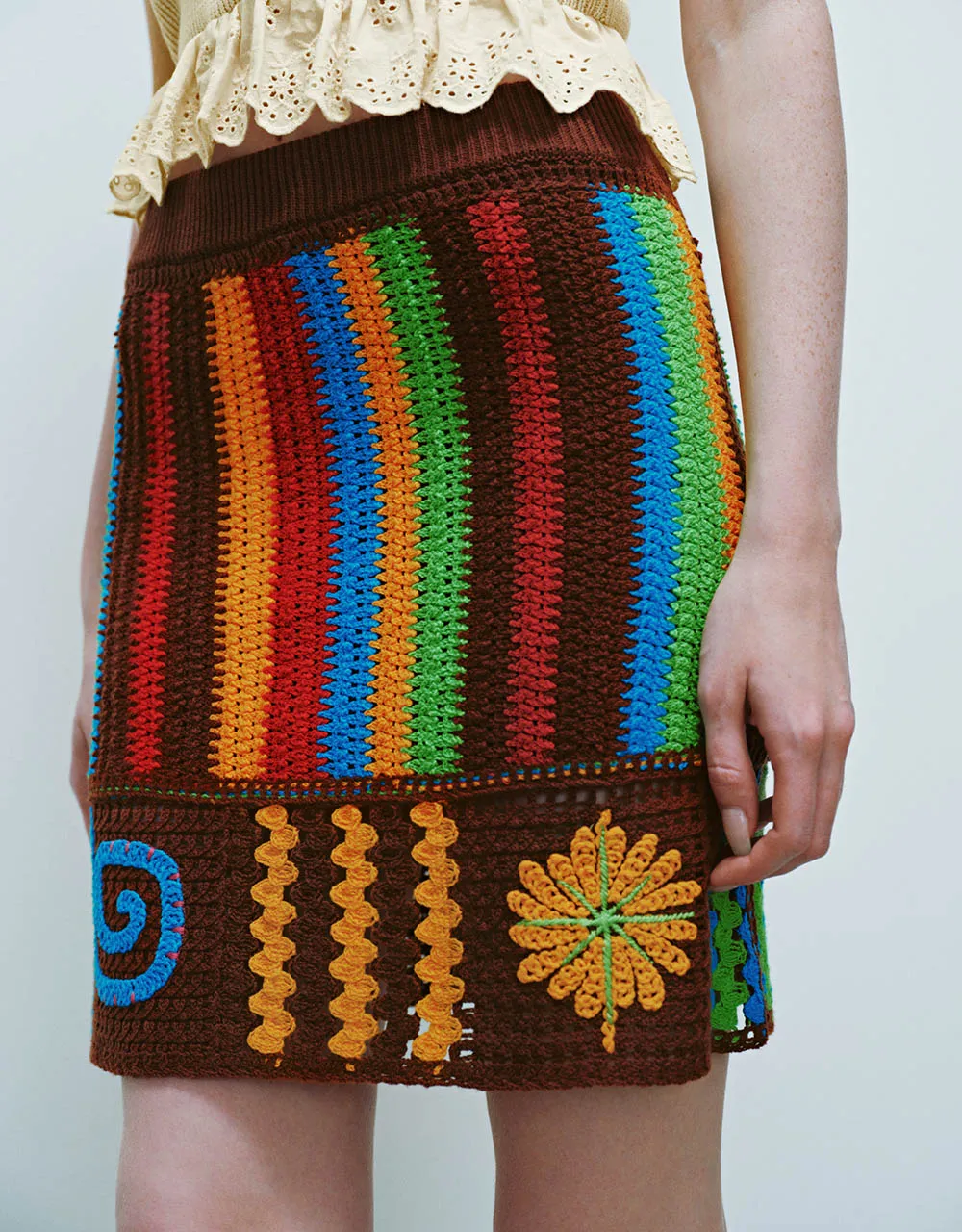 Elastic Mini Knitted Skirt sold by Urban Revivo product image thumbnail 5