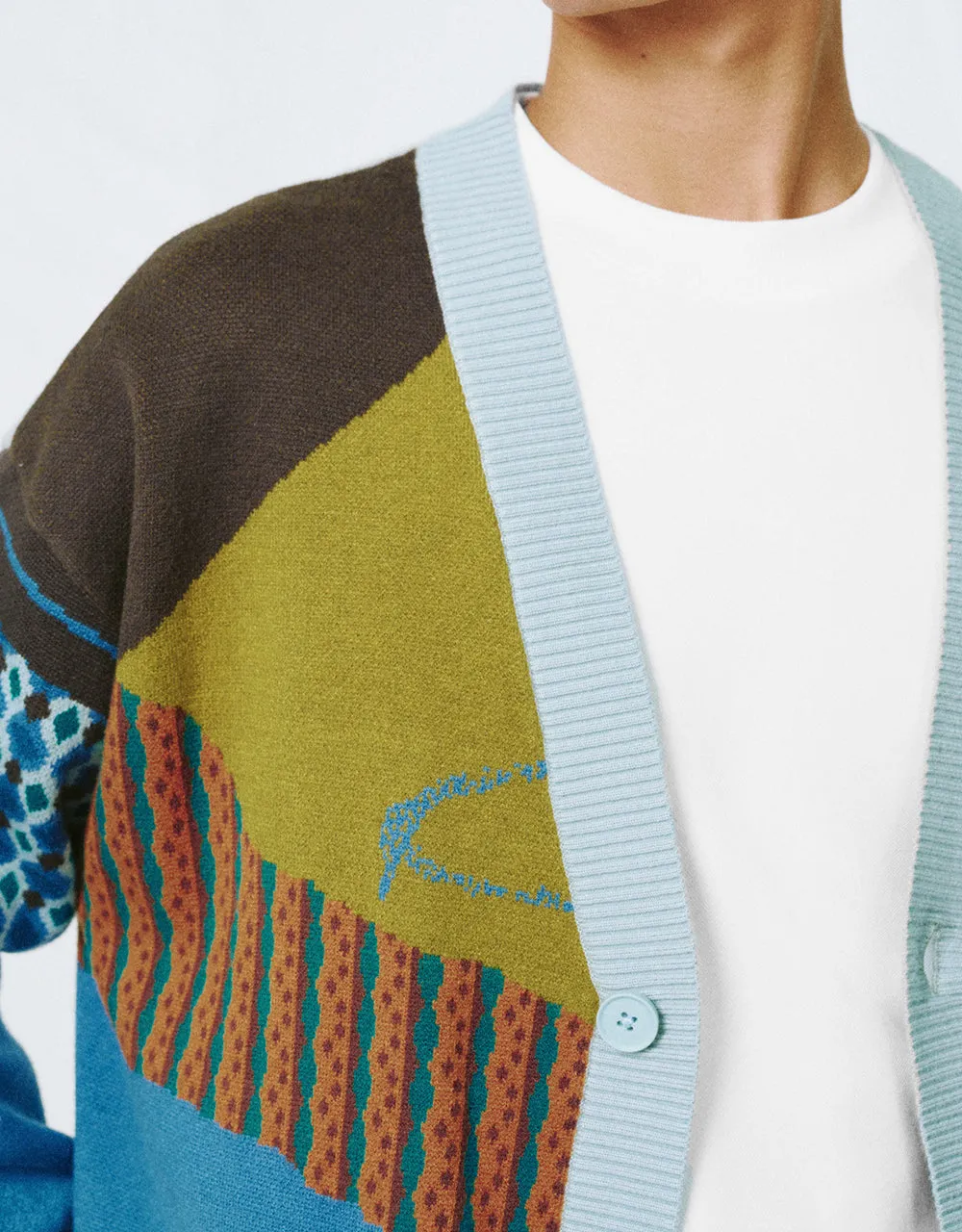 Printed Knitted Cardigan sold by Urban Revivo product image thumbnail 5