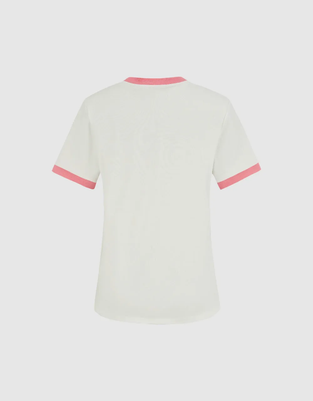 Printed Crew Neck Straight T-Shirt sold by Urban Revivo product image thumbnail 5