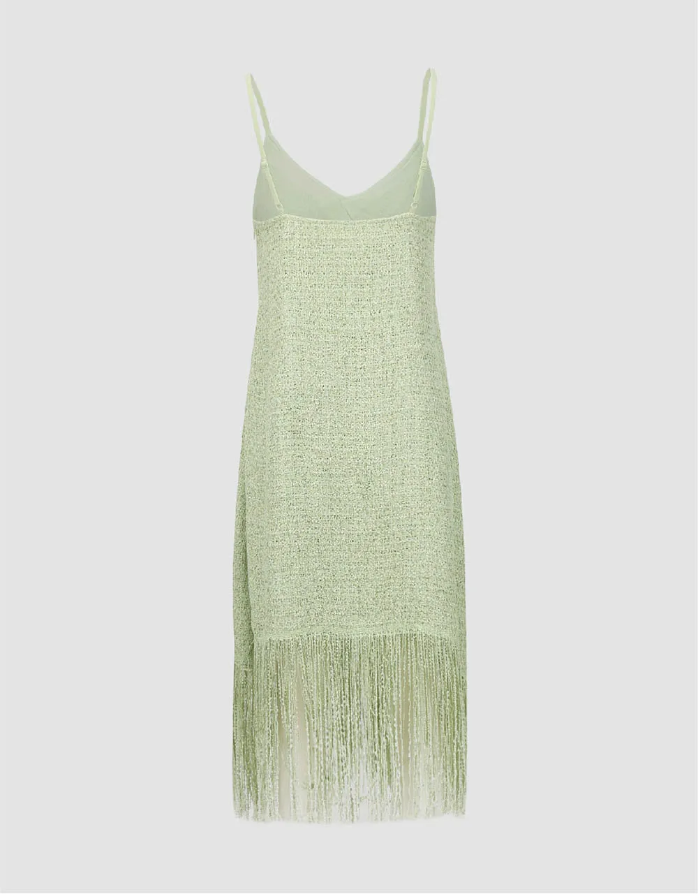 V-Neck A-Line Cami Dress With Tassel sold by Urban Revivo product image thumbnail 5