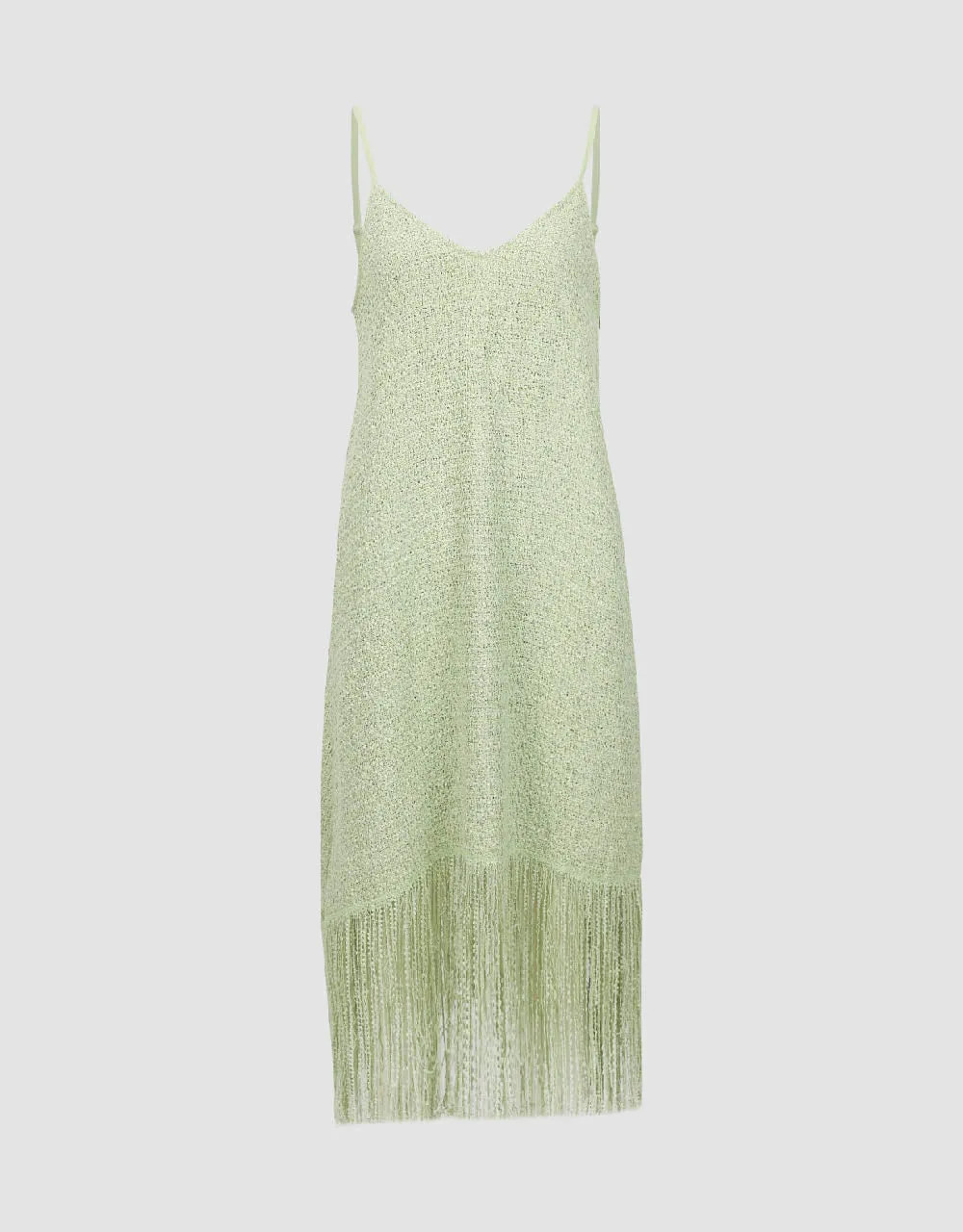 V-Neck A-Line Cami Dress With Tassel sold by Urban Revivo product image thumbnail 2