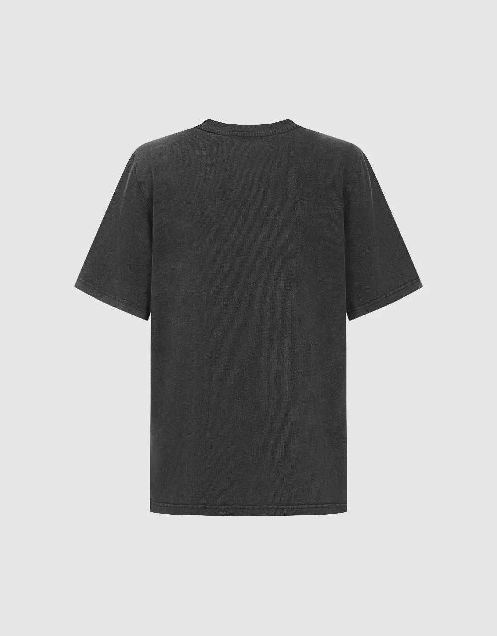 Printed Crew Neck Loose T-Shirt sold by Urban Revivo product image thumbnail 5