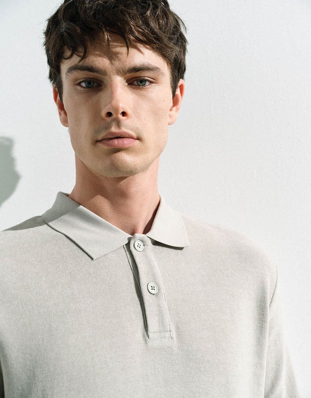 Standard Sleeve Straight Polo Shirt sold by Urban Revivo product image thumbnail 5