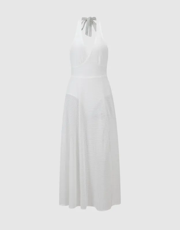 Maxi Halter Dress sold by Urban Revivo