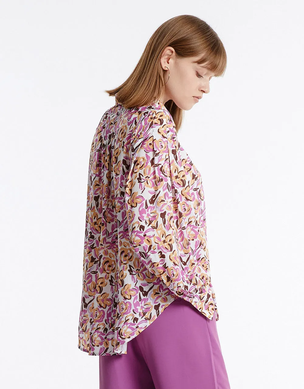 Bow Detail Floral Blouse sold by Urban Revivo product image thumbnail 4