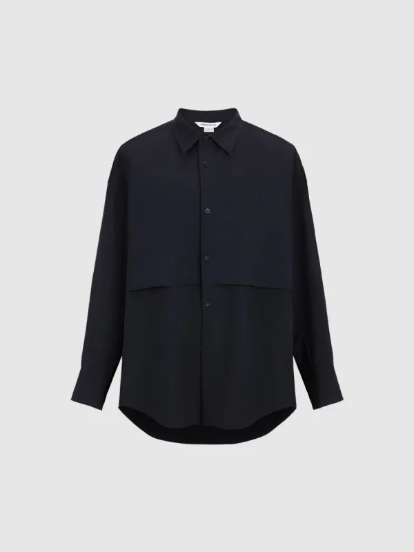 Button Up Oversized Shirt sold by Urban Revivo