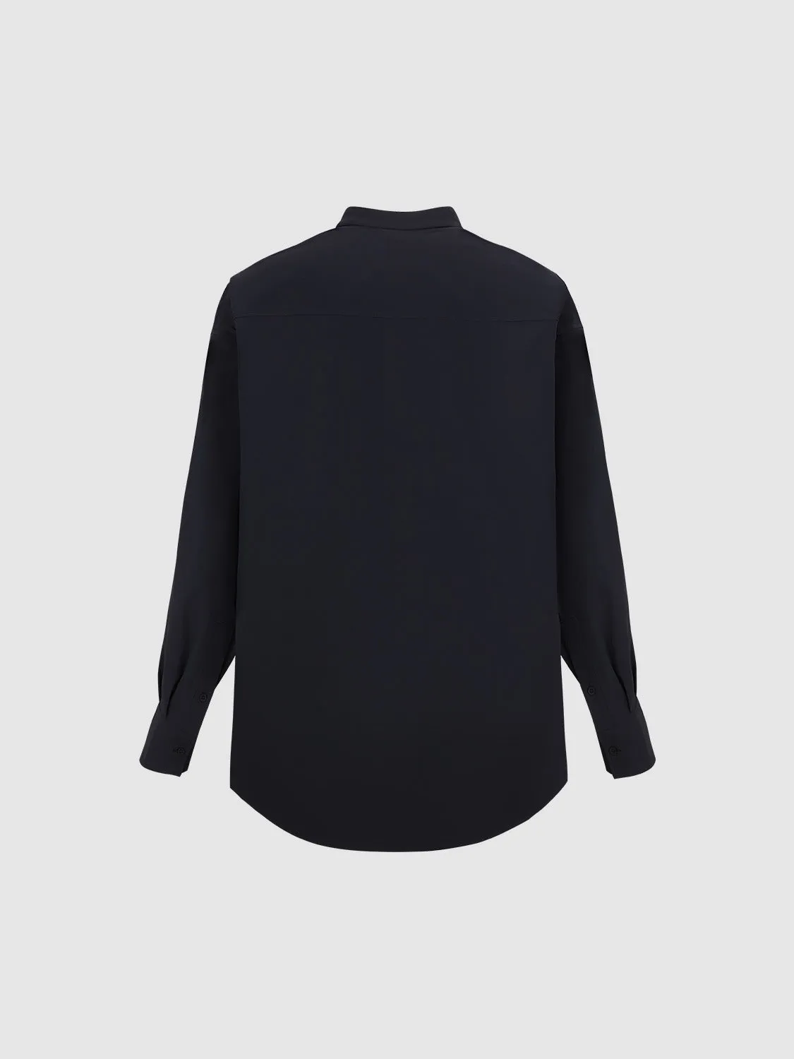 Button Up Oversized Shirt sold by Urban Revivo product image thumbnail 2