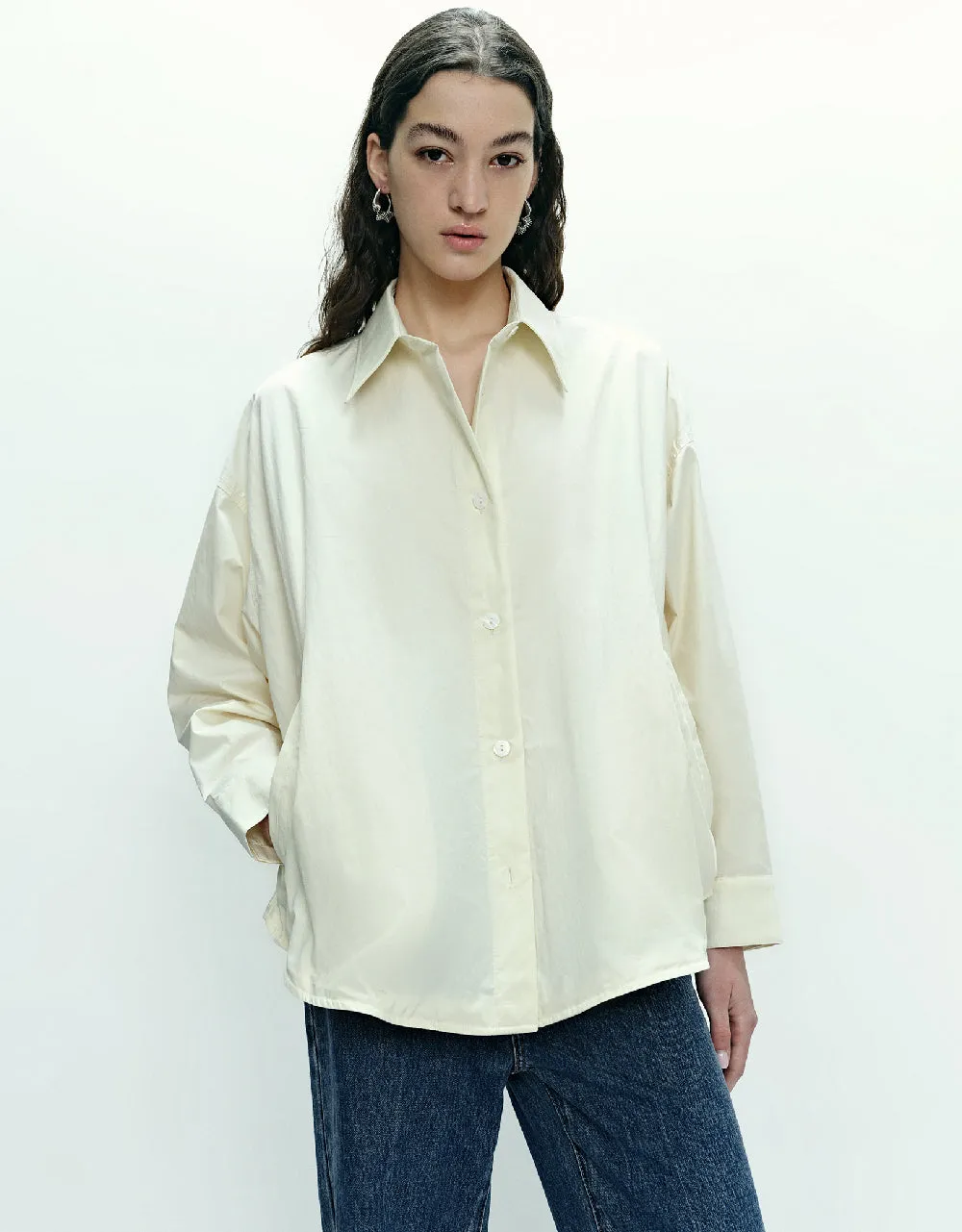 Button Up Straight Jacket sold by Urban Revivo