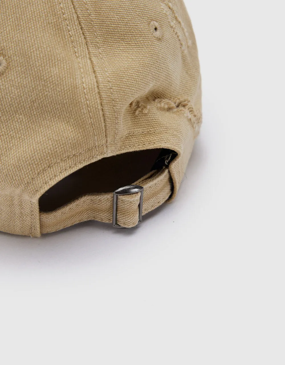 Letter Embroidered Denim Baseball Cap sold by Urban Revivo product image thumbnail 5