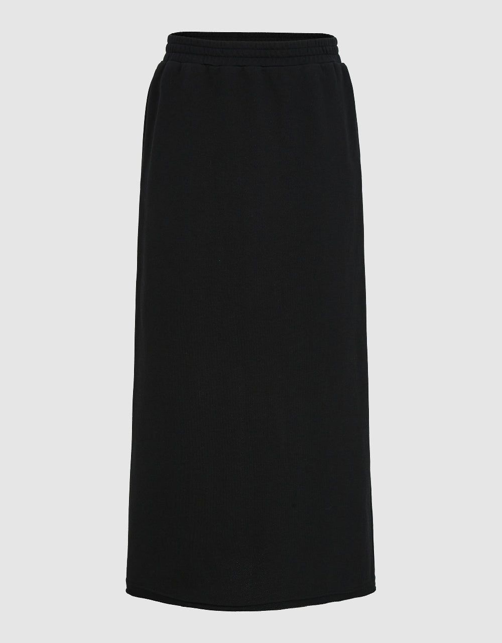 Elastic Waist Midi Knitted Straight Skirt sold by Urban Revivo