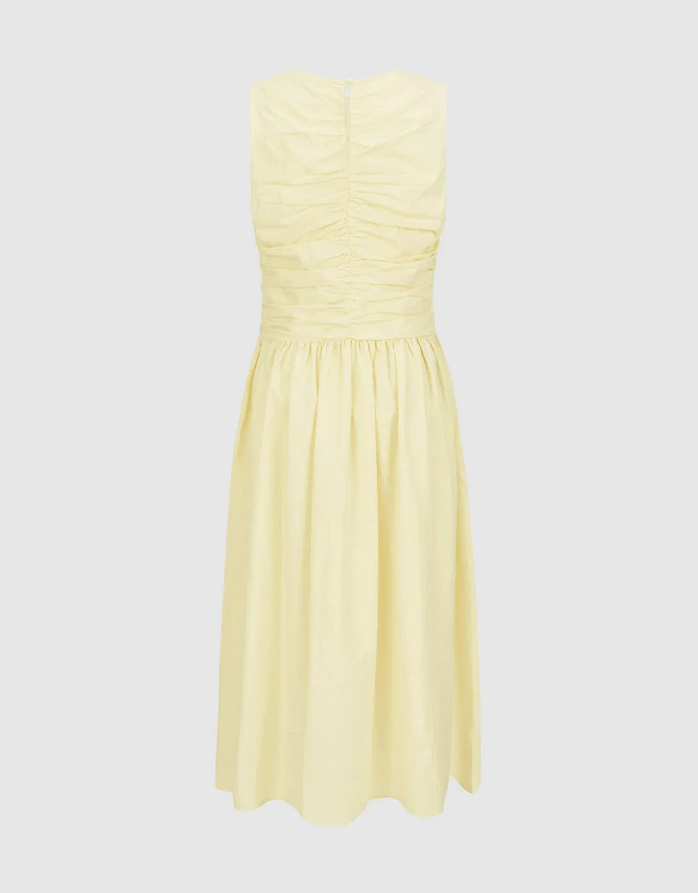 Sleeveless Crew Neck A-Line Dress sold by Urban Revivo product image thumbnail 5