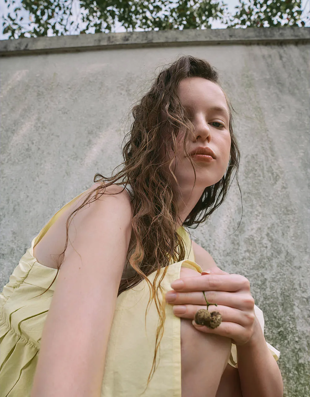 Sleeveless Crew Neck A-Line Dress sold by Urban Revivo product image thumbnail 3