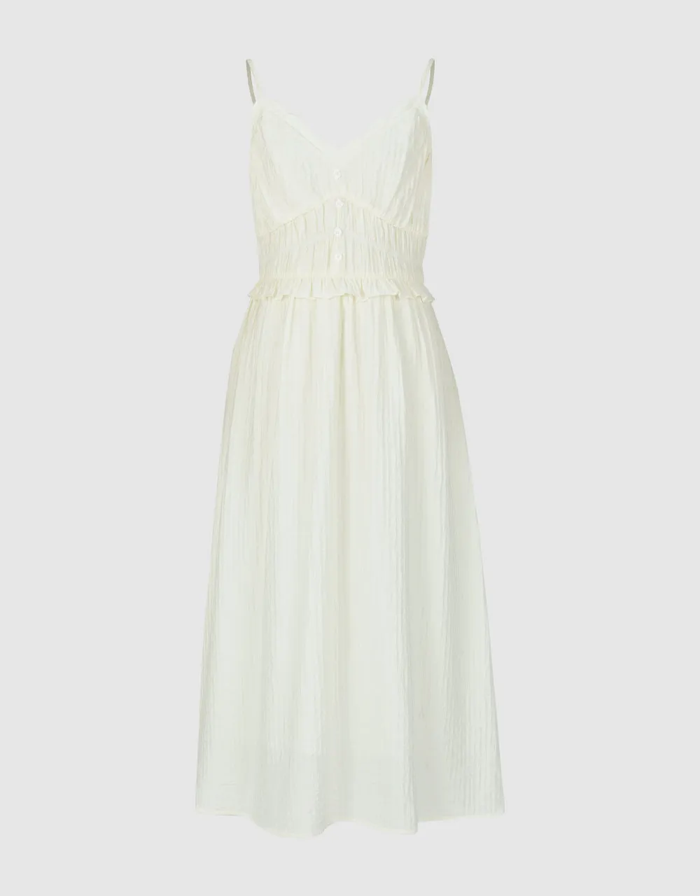 V-Neck A-Line Cami Dress sold by Urban Revivo product image thumbnail 2