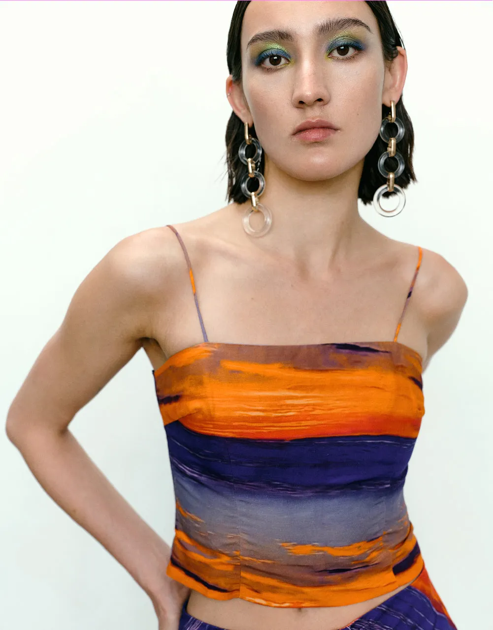 Scenery Printed Cami Top sold by Urban Revivo product image thumbnail 5