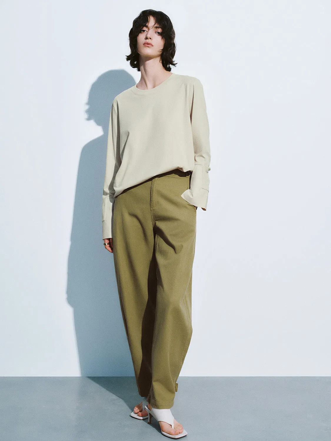 Wide-Leg Pants sold by Urban Revivo product image thumbnail 5