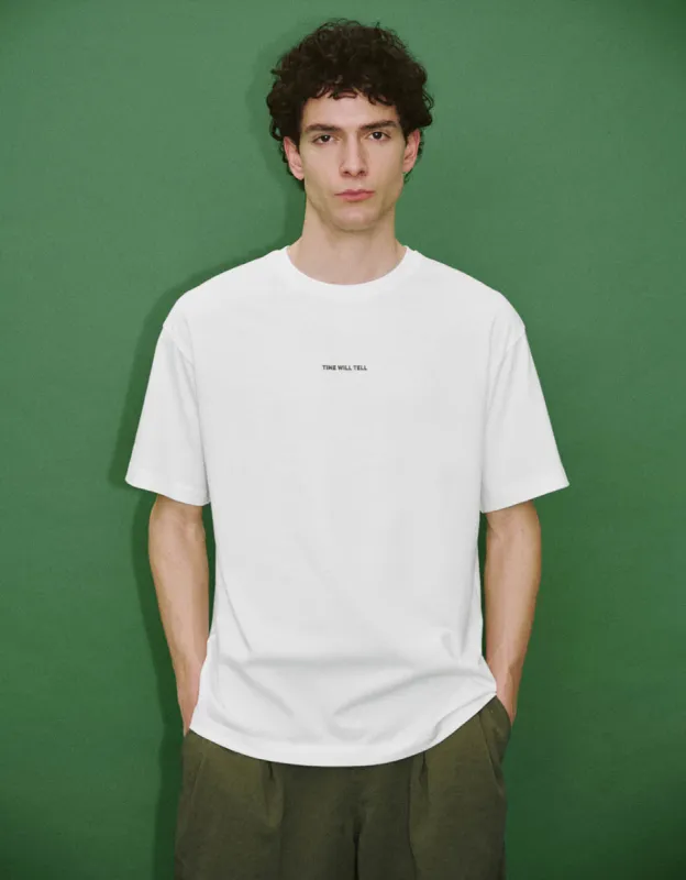 Crew Neck Knitted T-Shirt sold by Urban Revivo