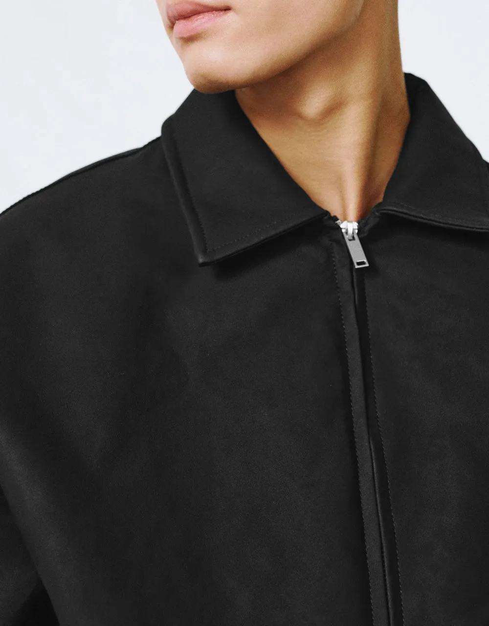 Zipper Front Straight Jacket sold by Urban Revivo product image thumbnail 5