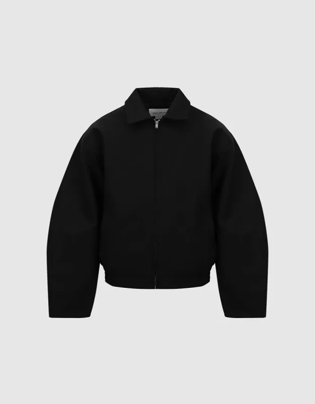 Zipper Front Straight Jacket sold by Urban Revivo