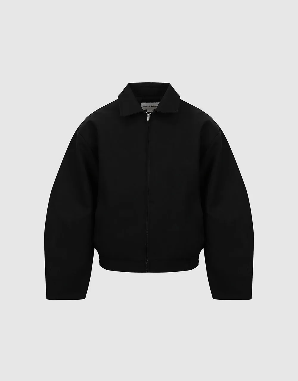 Zipper Front Straight Jacket sold by Urban Revivo