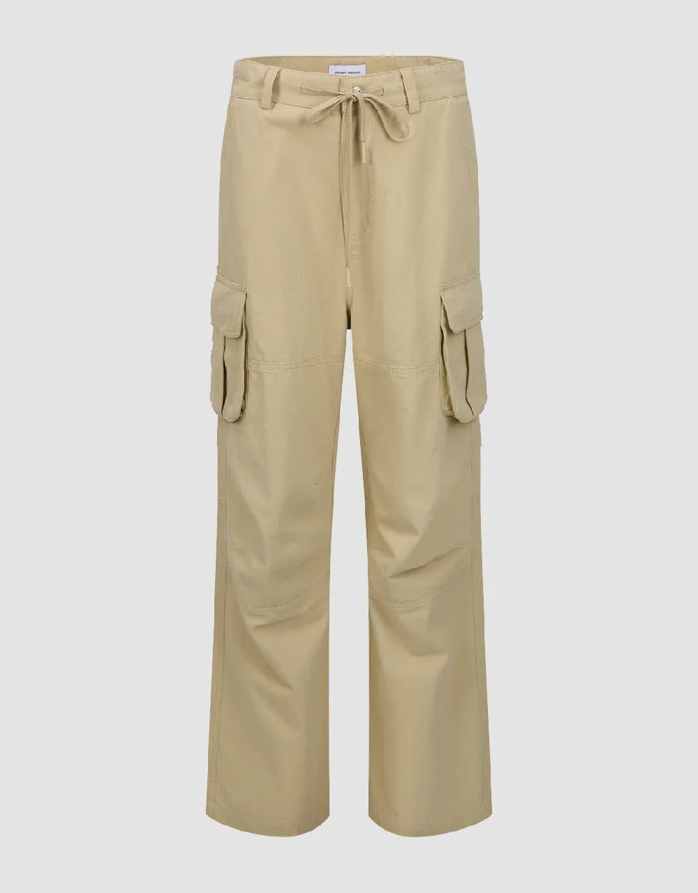 Drawstring Waist Straight Pants sold by Urban Revivo